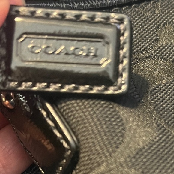 Coach Black Monogram Small Crossbody Bag - Picture 6 of 9